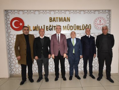 BATMAN İL MİLLİ EĞİTİM MÜDÜRLÜĞÜNE HAYIRLI OLSUN ZİYARETİ 26/02/2025